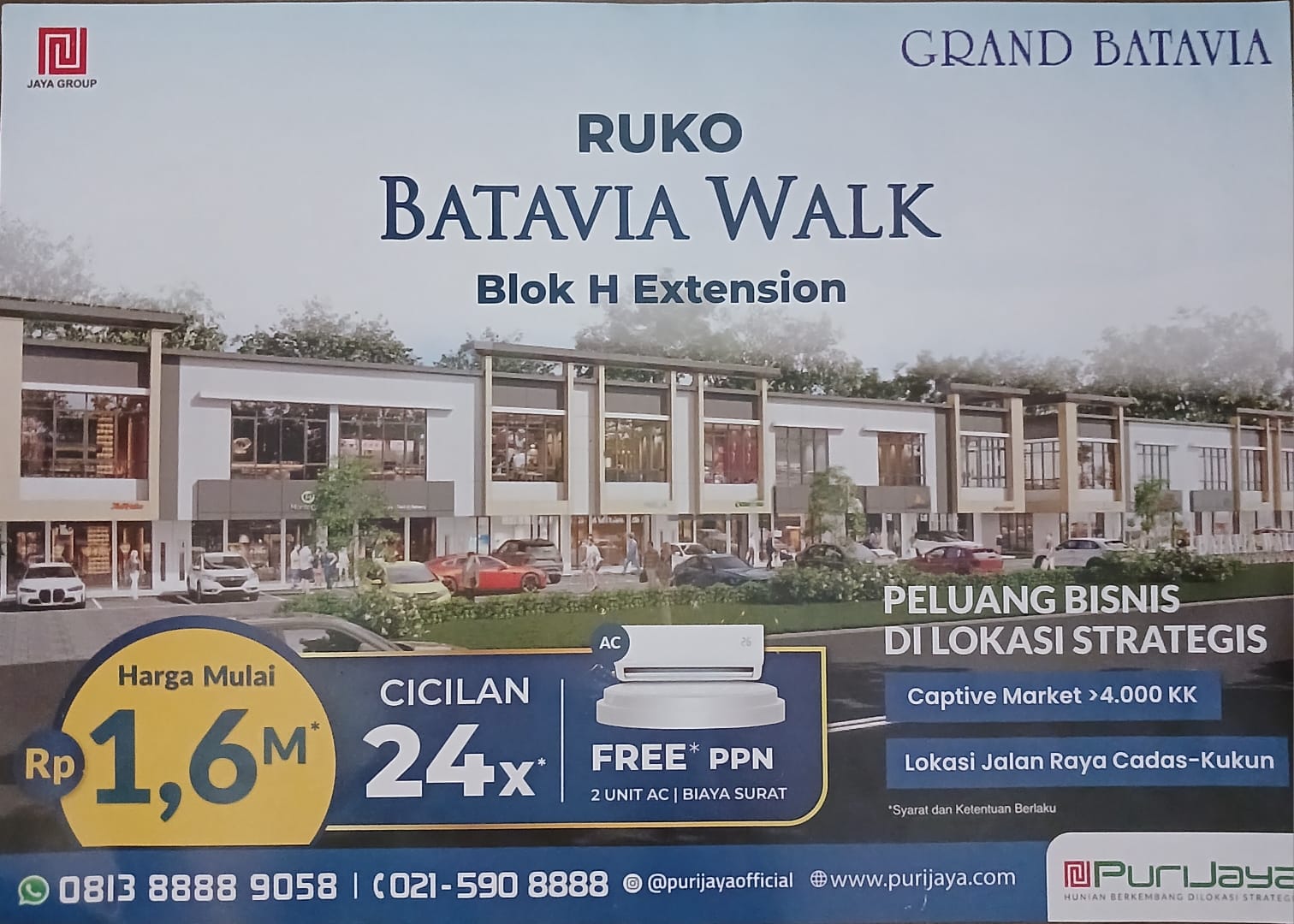 Ruko Batavia Walk (blok H)